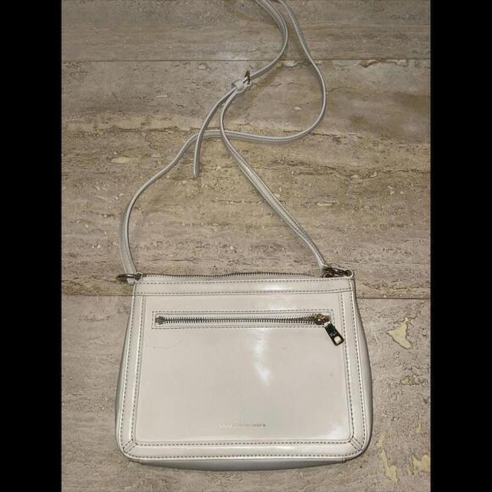 Lauren‎ Ralph Lauren Cream White cross body bag 9x6.5x1.65”